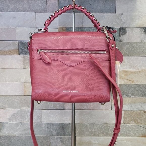 Rebecca Minkoff Chain Leather Satchel - Picture 7 of 13